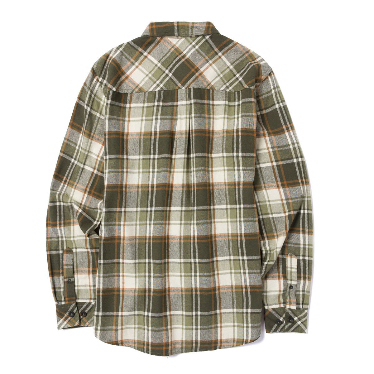 CAT Men's Button-Up Long Sleeve Flannel Work Shirt Work Shirts CAT