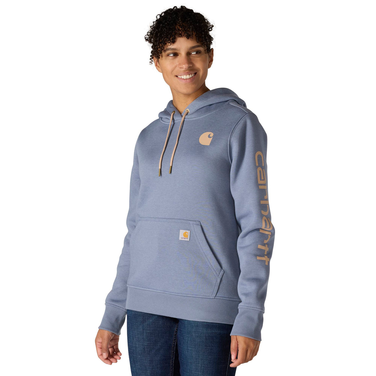 Carhartt Women's Clarksburg Graphic Sleeve Hoodie Sweatshirts & Hoodies Carhartt