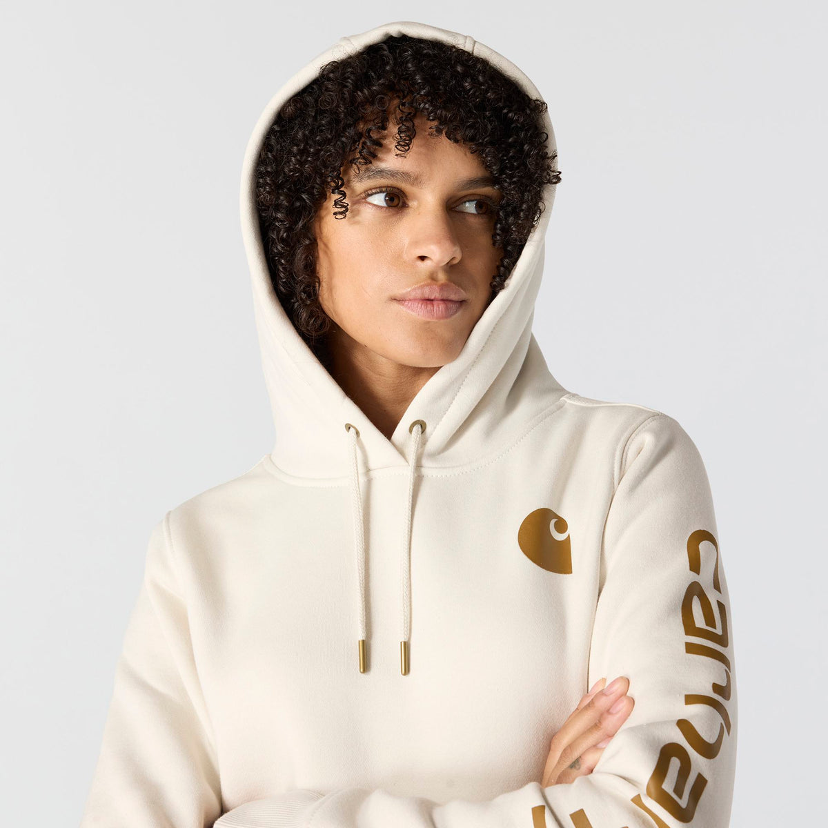 Carhartt Women's Clarksburg Graphic Sleeve Hoodie Sweatshirts & Hoodies Carhartt