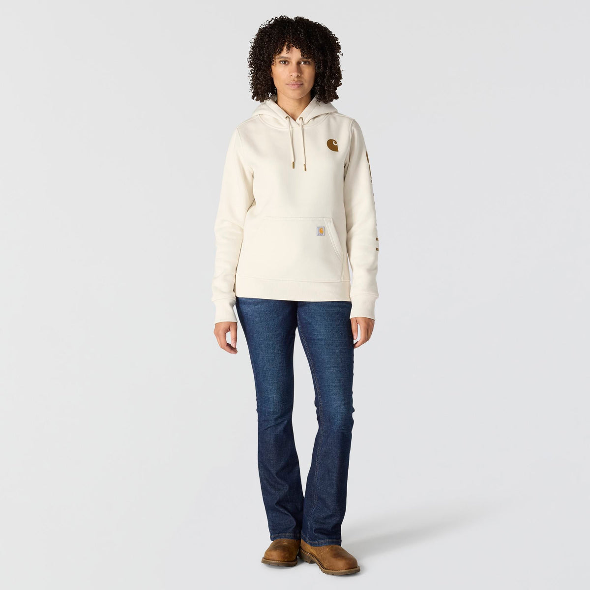 Carhartt Women's Clarksburg Graphic Sleeve Hoodie Sweatshirts & Hoodies Carhartt