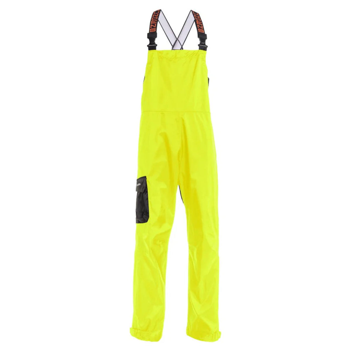 Grundéns Weather Watch Light Duty Water Resistant Rain Bib Bibs & Overalls Grundens Hi-Vis Yellow 2XL Reg