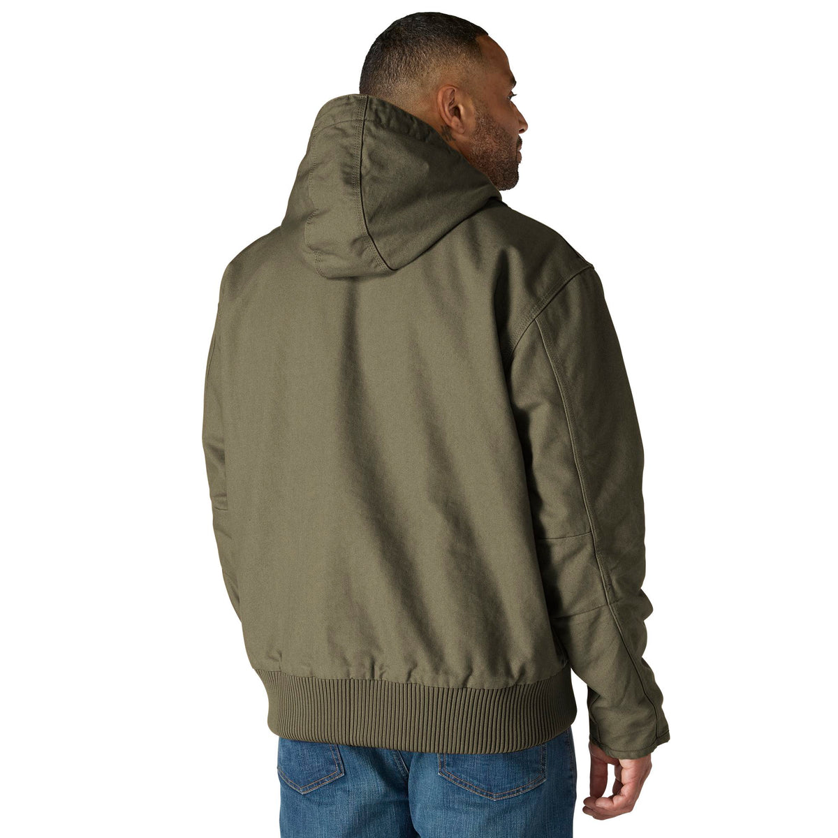 Carhartt Men's Loose Fit Washed Duck Insulated Active Jac-3 Jacket Jackets & Coats Carhartt