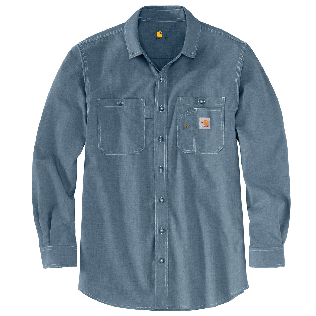 Carhartt Men's Flame Resistant Force® Lightweight Work Shirt Work Shirts Carhartt