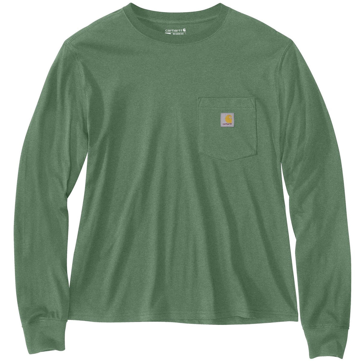 Carhartt Women's Tencel Loose Fit Lightweight Crewneck Pocket Long Sleeve T-Shirt Long Sleeve T-Shirts Carhartt