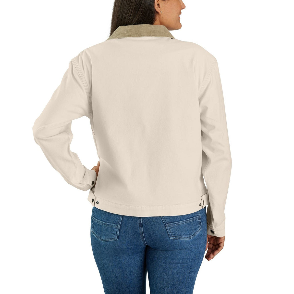 Carhartt Women's Re-Engineered Rugged Flex® Loose Fit Canvas Detroit Jacket Jackets & Coats Carhartt