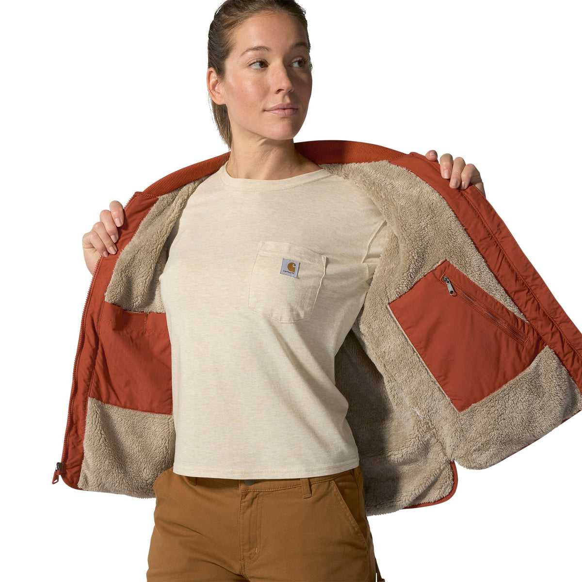 Carhartt Women's Rain Defender® Rockford Insulated Jacket Jackets & Coats Carhartt