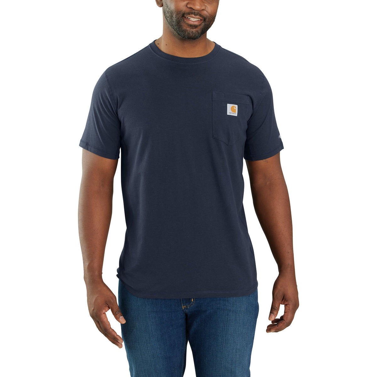 Carhartt Men's Force® Relaxed Fit Midweight Short Sleeve Pocket Tee T-Shirts Carhartt