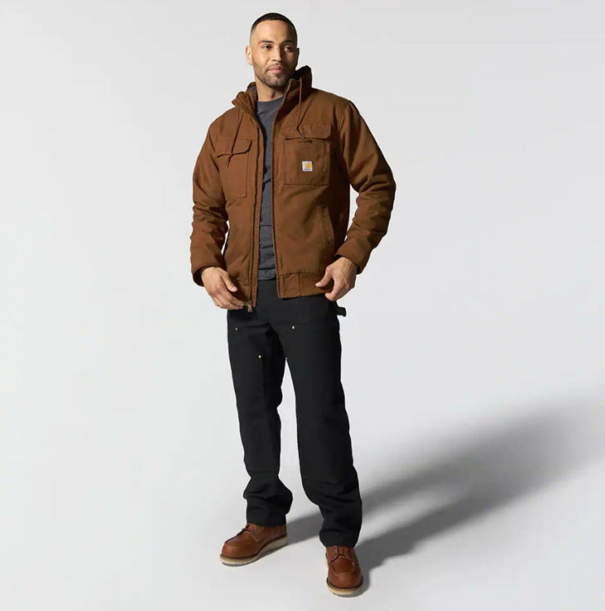 Carhartt Men's Full Swing Washed Duck Insulated Active Jacket Jackets & Coats Carhartt