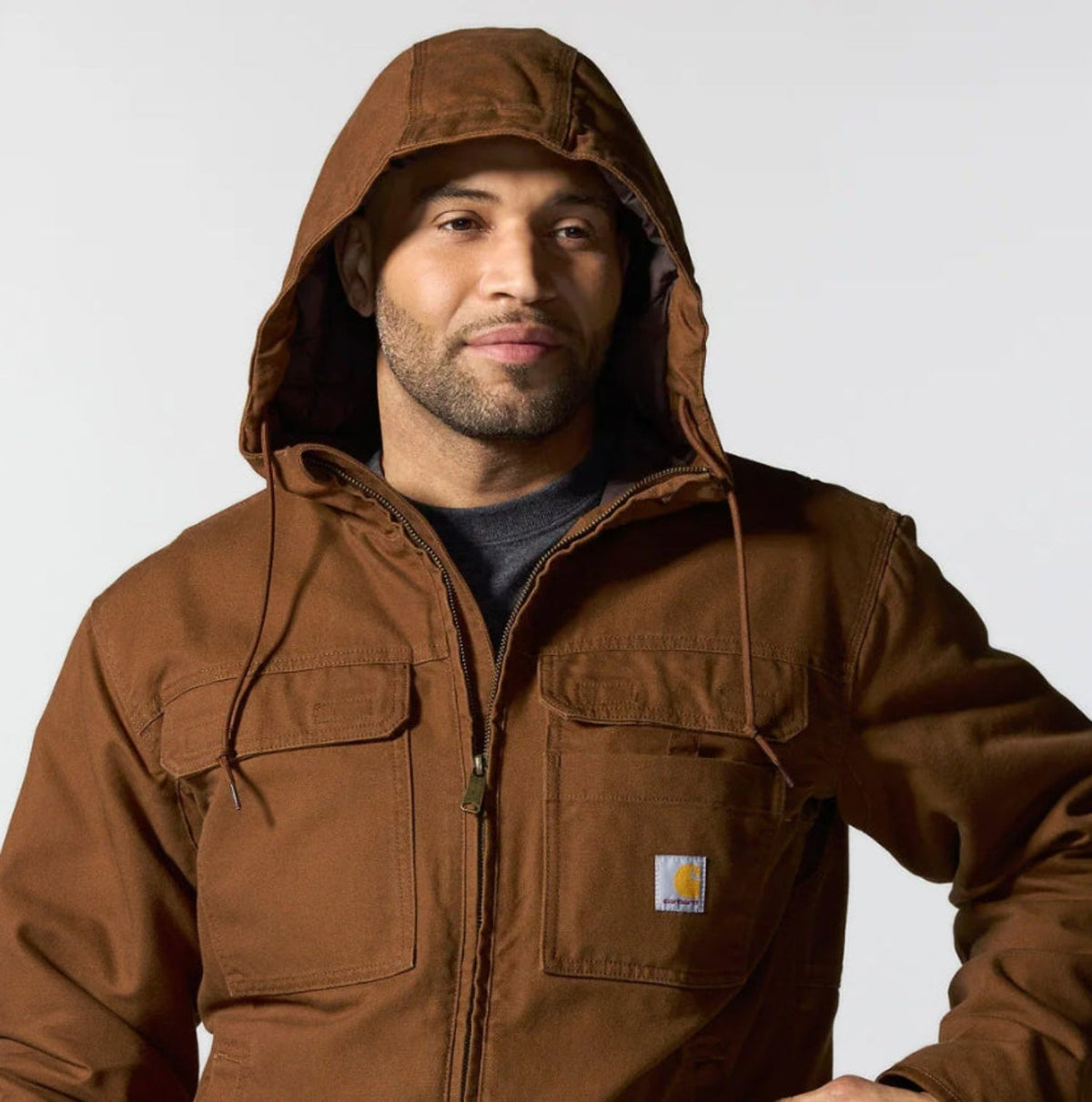 Carhartt Men's Full Swing Washed Duck Insulated Active Jacket Jackets & Coats Carhartt