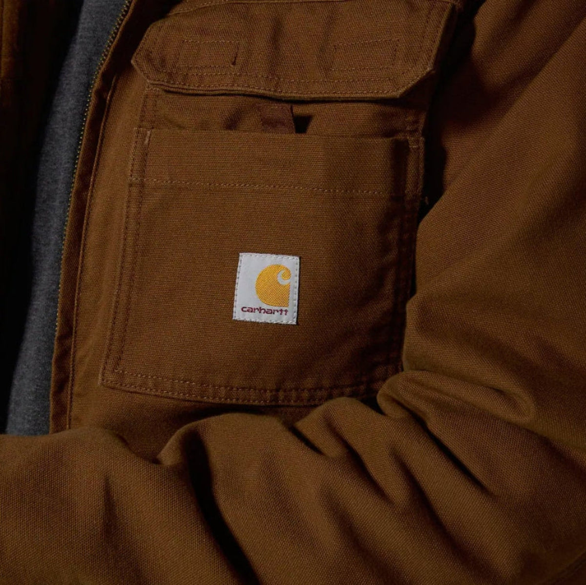 Carhartt Men's Full Swing Washed Duck Insulated Active Jacket Jackets & Coats Carhartt