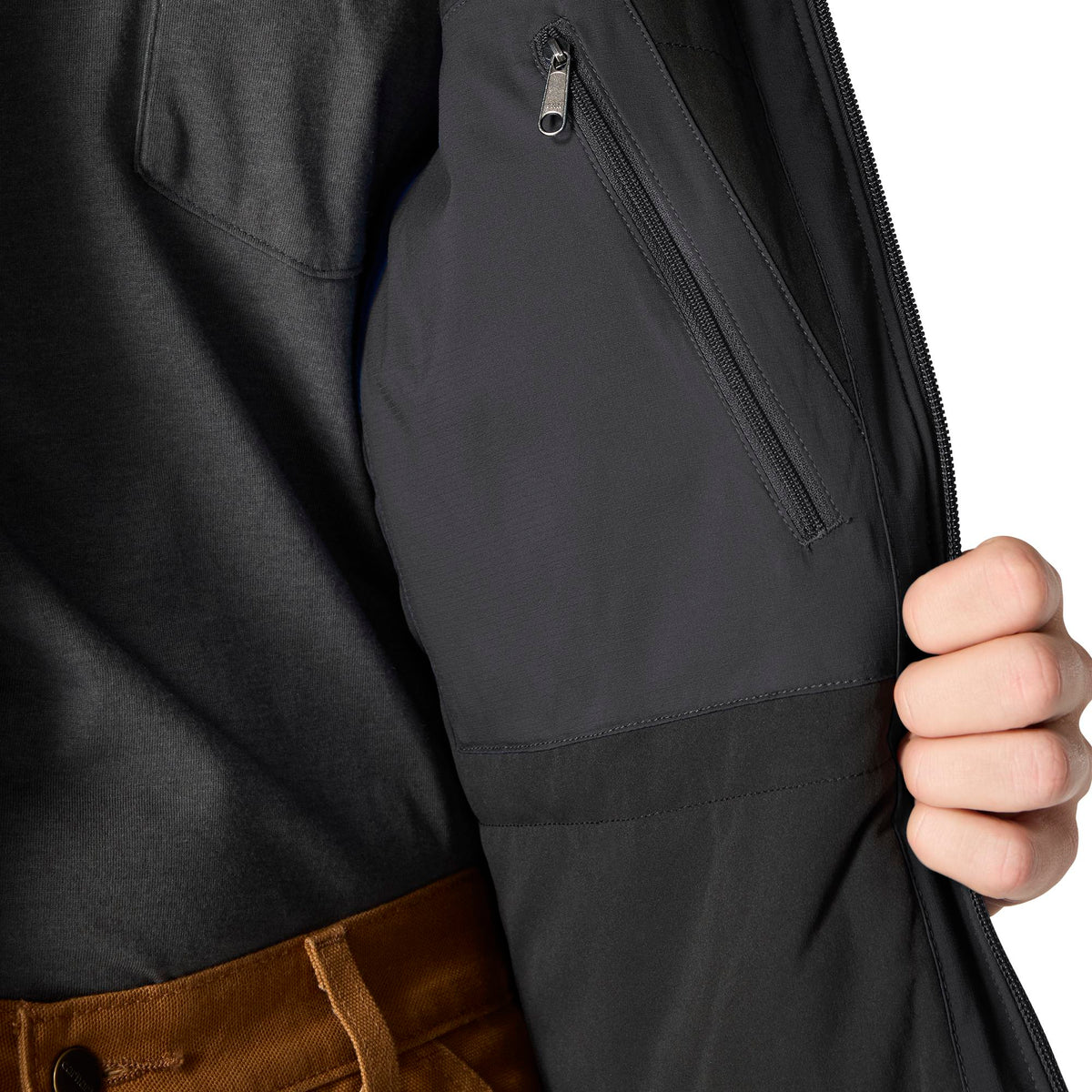 Carhartt Men's Rugged Flex Relaxed Fit Lightweight DWR Stretch Insulated Jacket