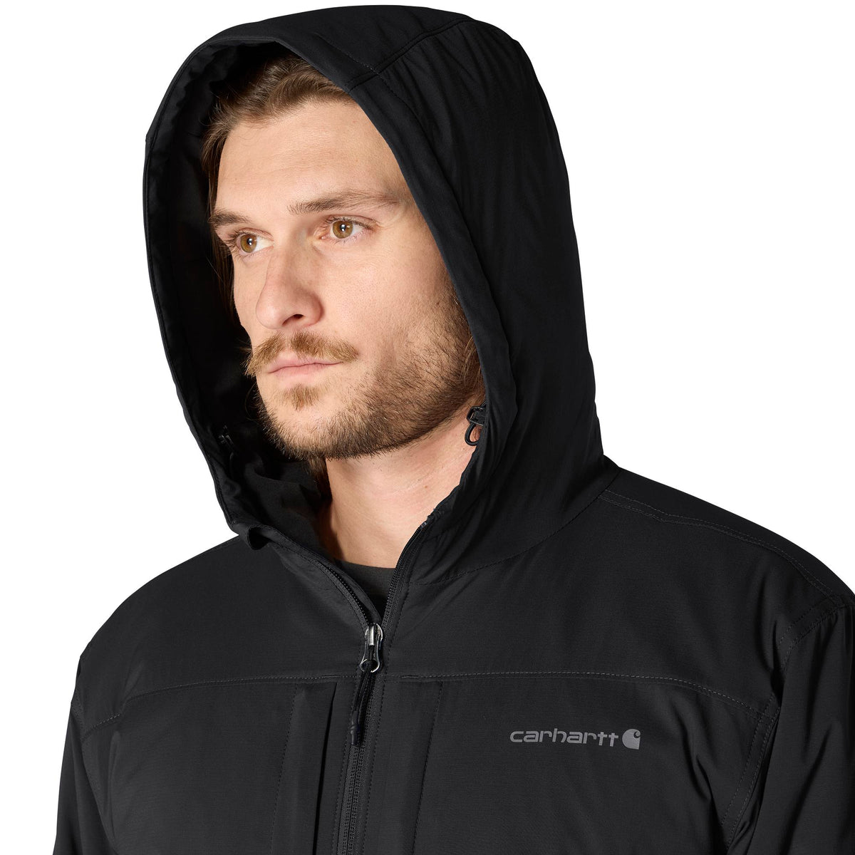 Carhartt Men's Rugged Flex Relaxed Fit Lightweight DWR Stretch Insulated Jacket
