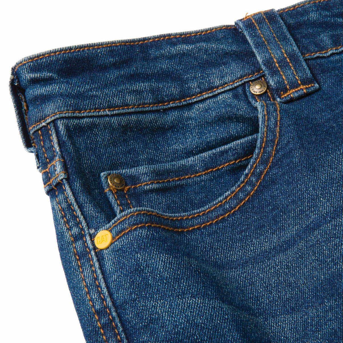 CAT Men's D3 Double Front Relaxed Fit Carpenter Jean Pants CAT