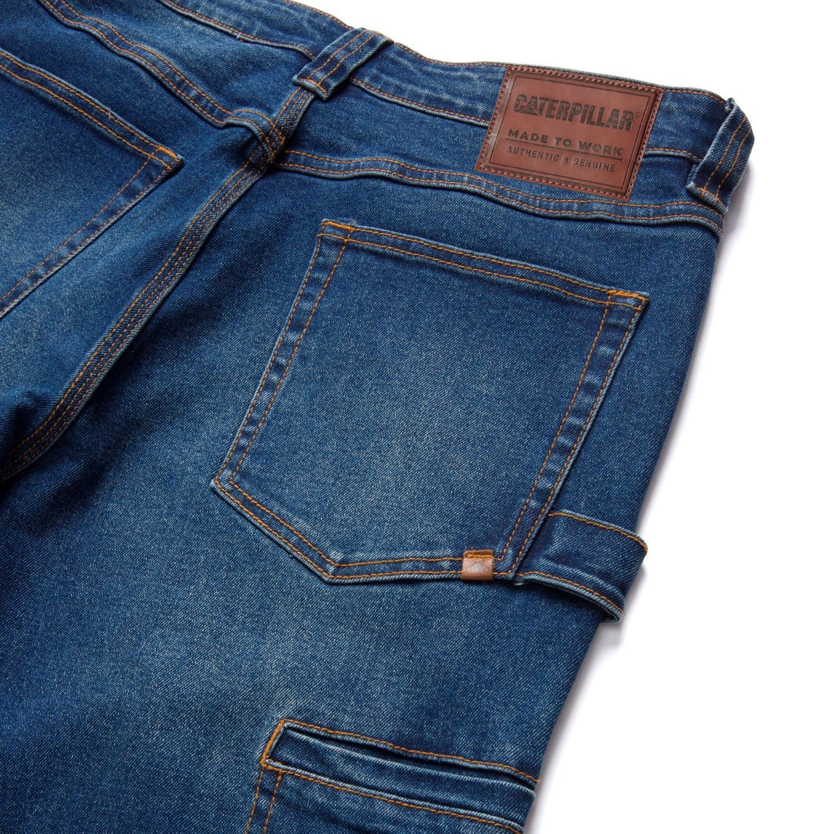 CAT Men's D3 Double Front Relaxed Fit Carpenter Jean Pants CAT