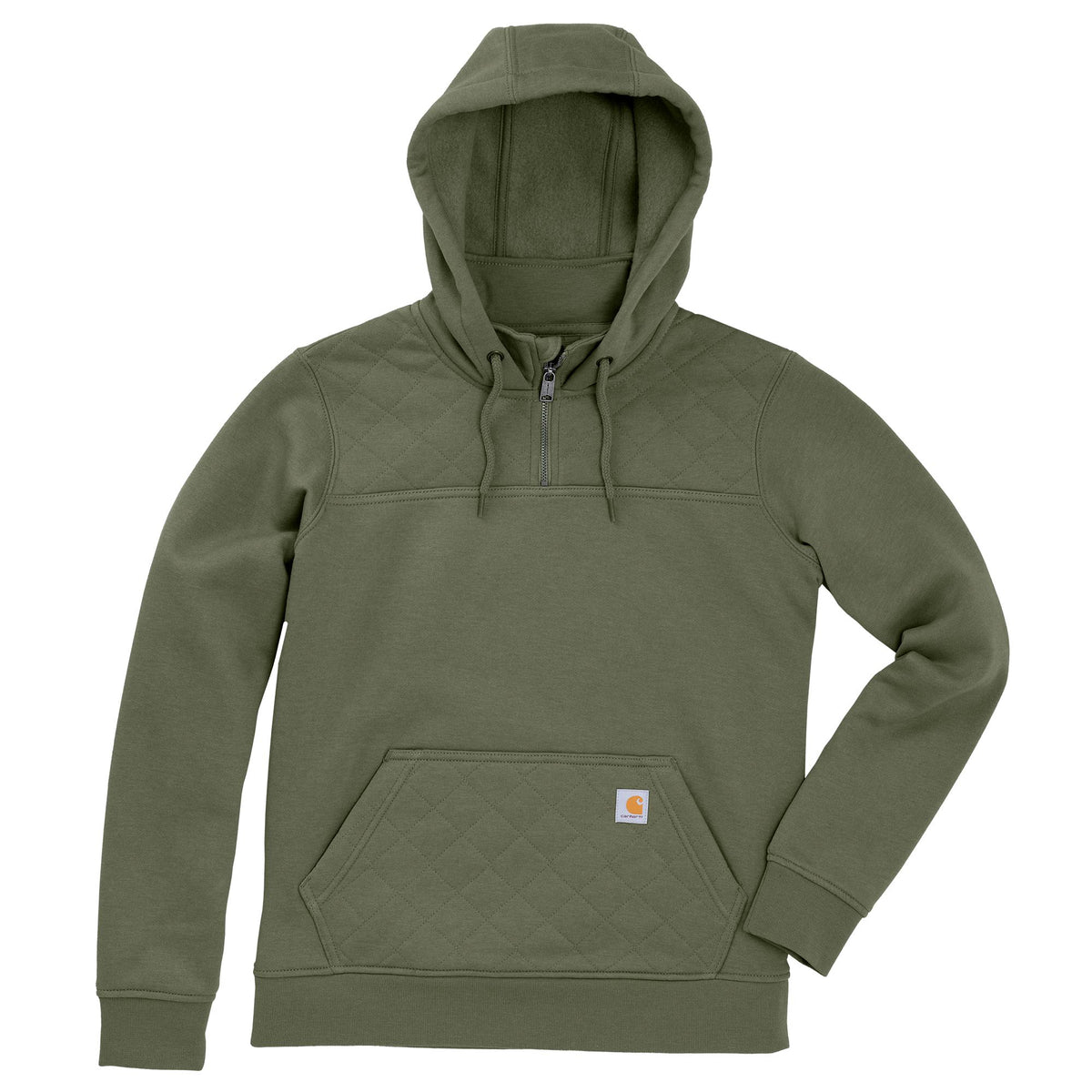 Carhartt Women's Paxton Quilted RF 1/4 Zip Hoodie