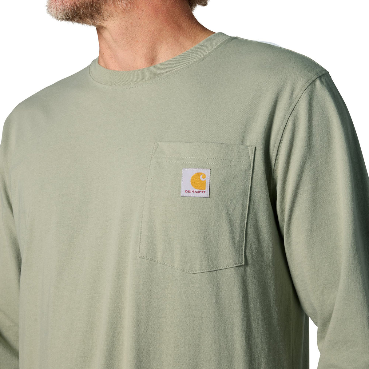 Carhartt Men's Irvine Tough C Graphic Relaxed Fit Pocket Long Sleeve T-Shirt