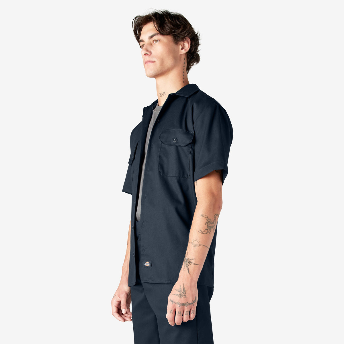 Dickies Men's Short Sleeve Work Shirt Work Shirts Dickies