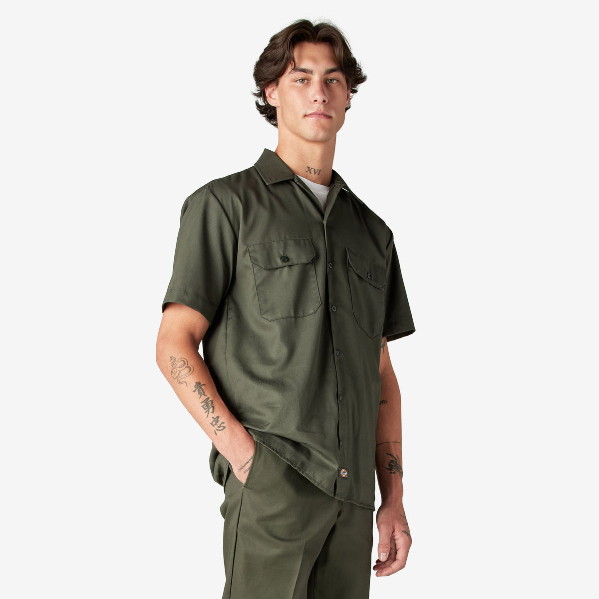 Dickies Men's Short Sleeve Work Shirt