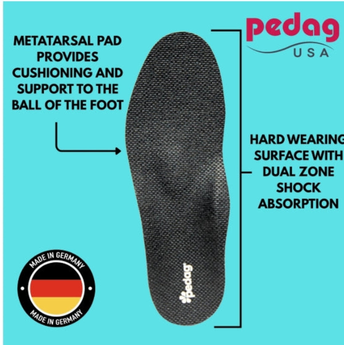 Pedag International Worker Insole Footwear Accessories Pedag International