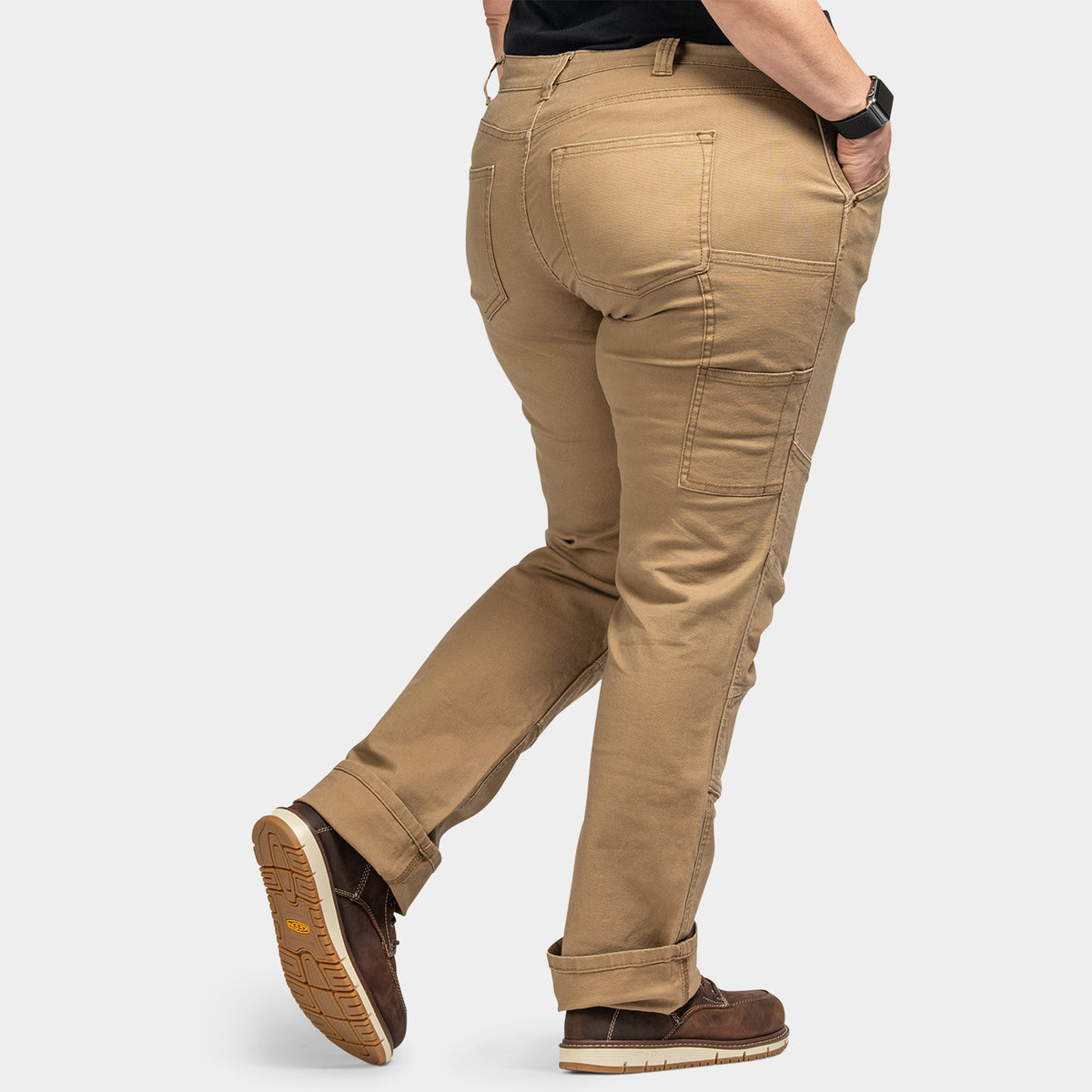 Dovetail Workwear Women's GO TO Double-Front Canvas Stretch Pant Pants Dovetail Workwear