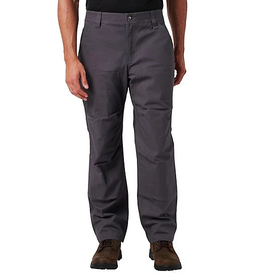 Lucky Brand Workwear Men's Canvas Comfort Fit Double-Front Pant Pants Lucky Brand Iron 28 32 Inseam