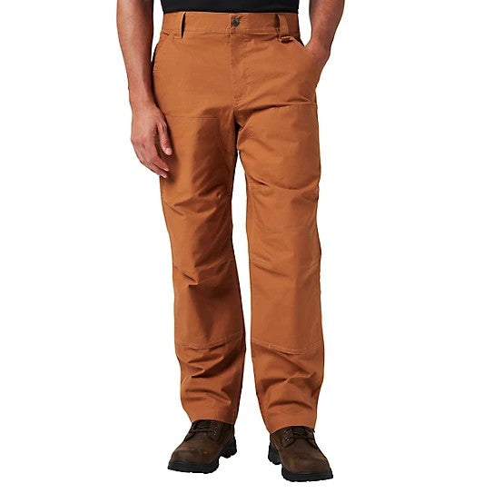 Lucky Brand Workwear Men's Canvas Comfort Fit Double-Front Pant Pants Lucky Brand Chipmunk 28 32 Inseam