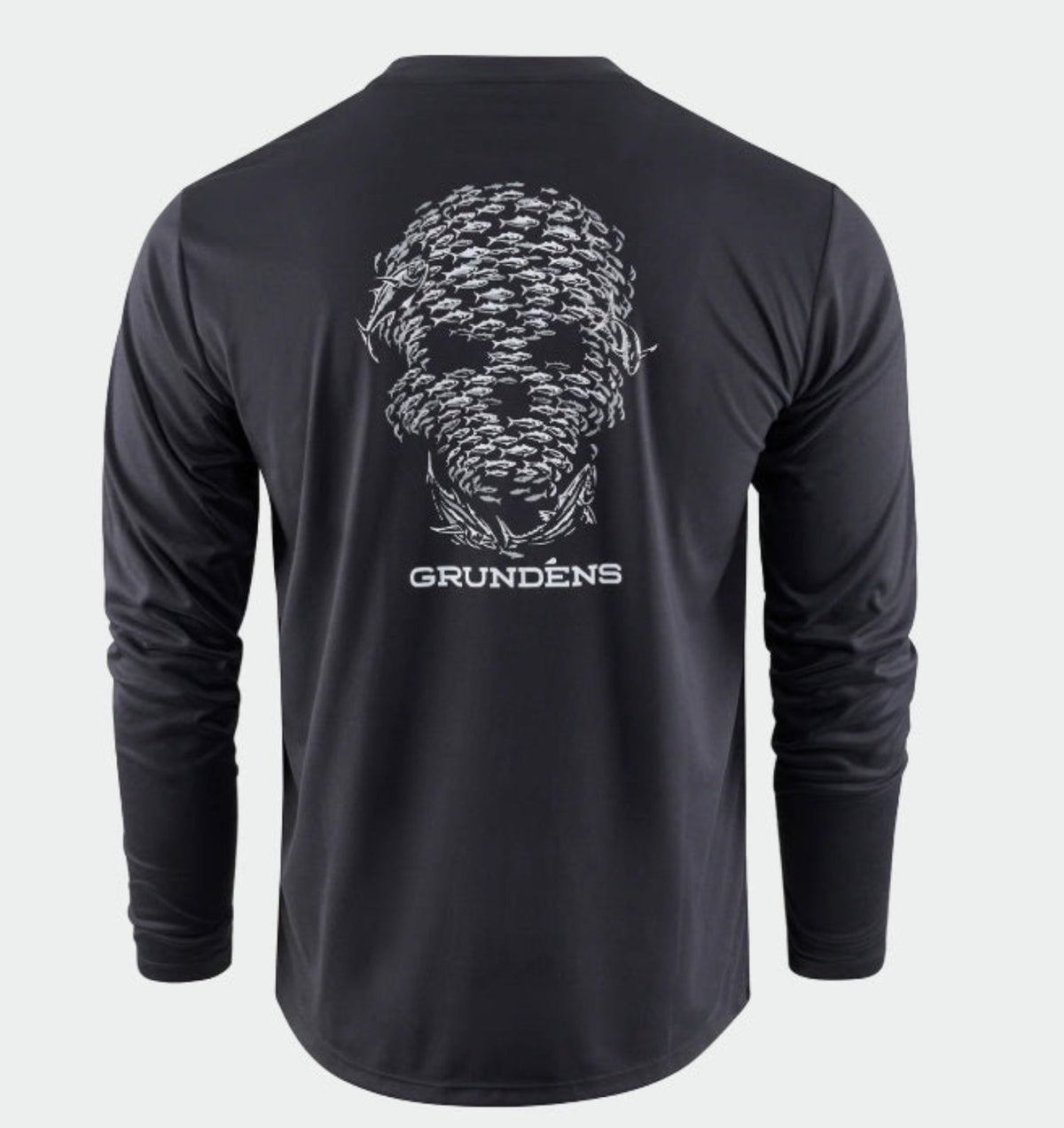 Grundens Men's Bait Ball Graphic Long Sleeve Tech T-Shirt Long Sleeve T-Shirts Grundens
