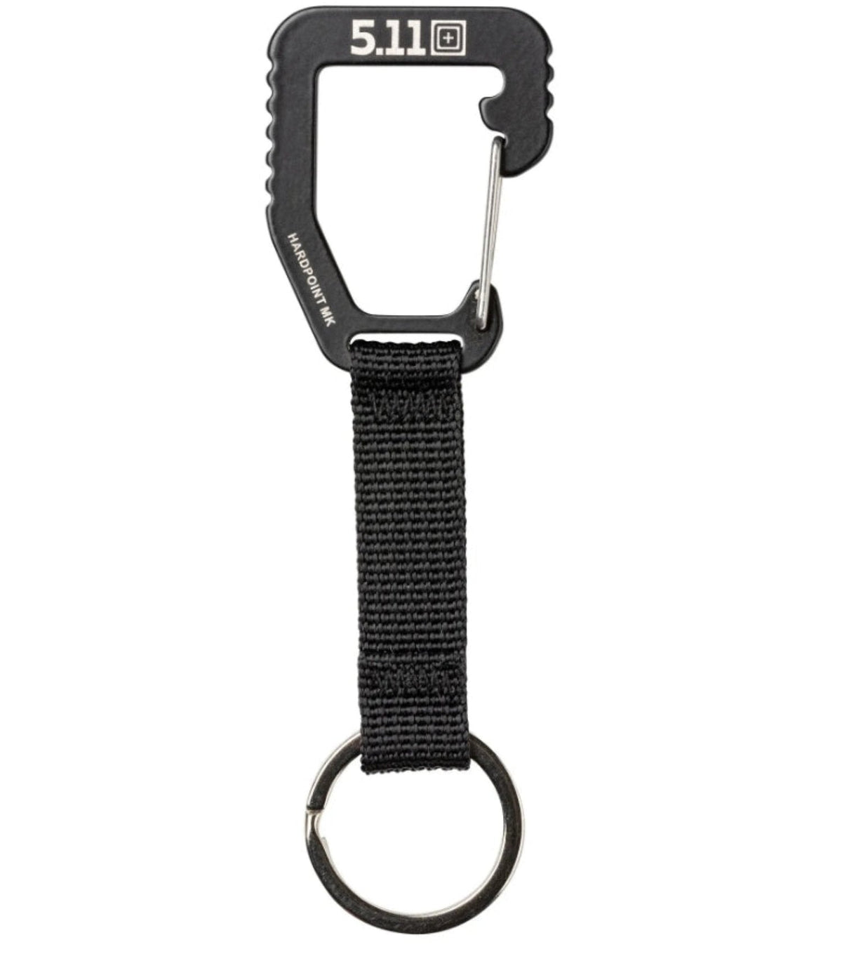 5.11 Tactical Hardpoint MK1 SS Carabiner Key Chain Gadgets 5.11 Tactical Black OS
