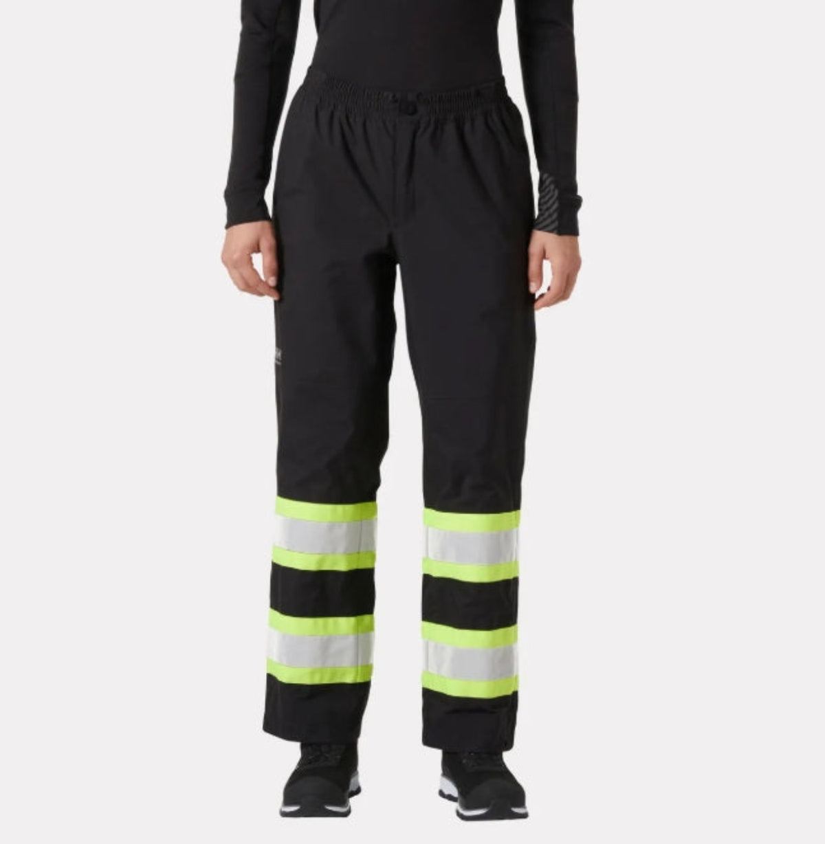 Helly Hansen Women's Alta Class E Water Resistant Shell Pant Pants Helly Hansen Yellow/Ebony 2XL Reg