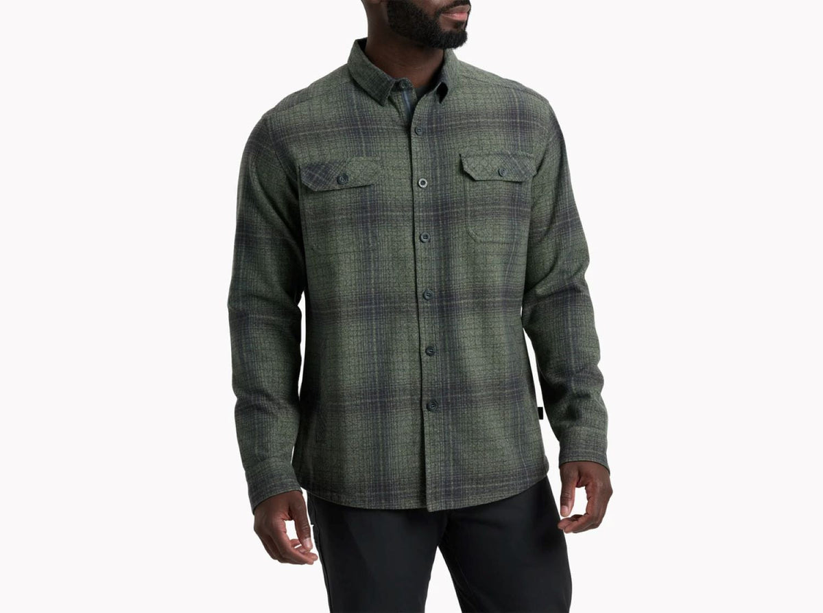 KÜHL Men's DEVIATR™ Button-Up Shirt Jac Work Shirts KUHL Moss Stone 2XL Reg