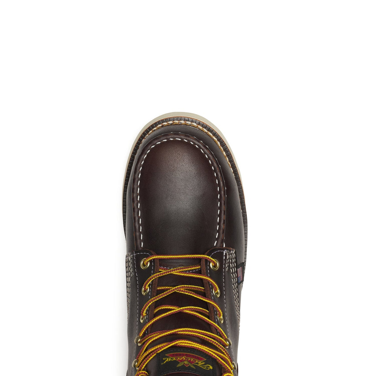 Thorogood Men's 1957 Series 6" Moc Toe Waterproof MAXWear Wedge Steel Toe Boot Work Boots Thorogood