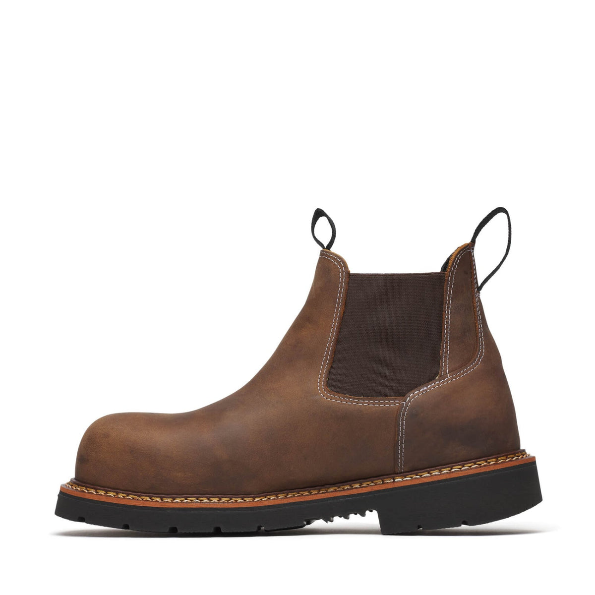 Thorogood Men's American Heritage 6" EH Comp Toe Chelsea Boot Work Boots Thorogood