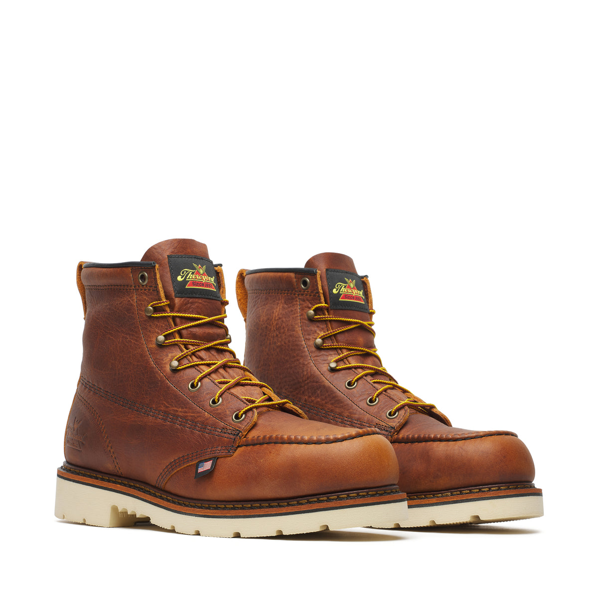 Thorogood Men's American Heritage 6" EH Steel Toe Work Boot Work Boots Thorogood
