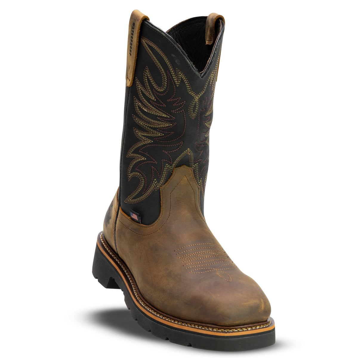 Thorogood Men's American Heritage 11" Waterproof Steel Toe Western Boot Western Boots Thorogood