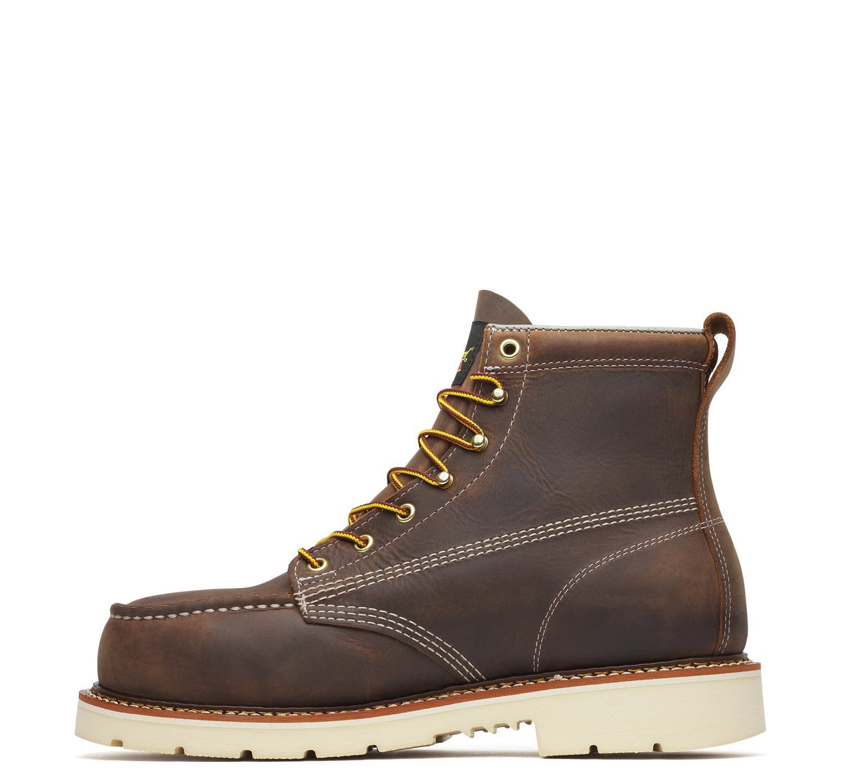 Thorogood Men's American Heritage Moc 6" Steel Toe Boot_Trail Crazyhorse Work Boots Thorogood