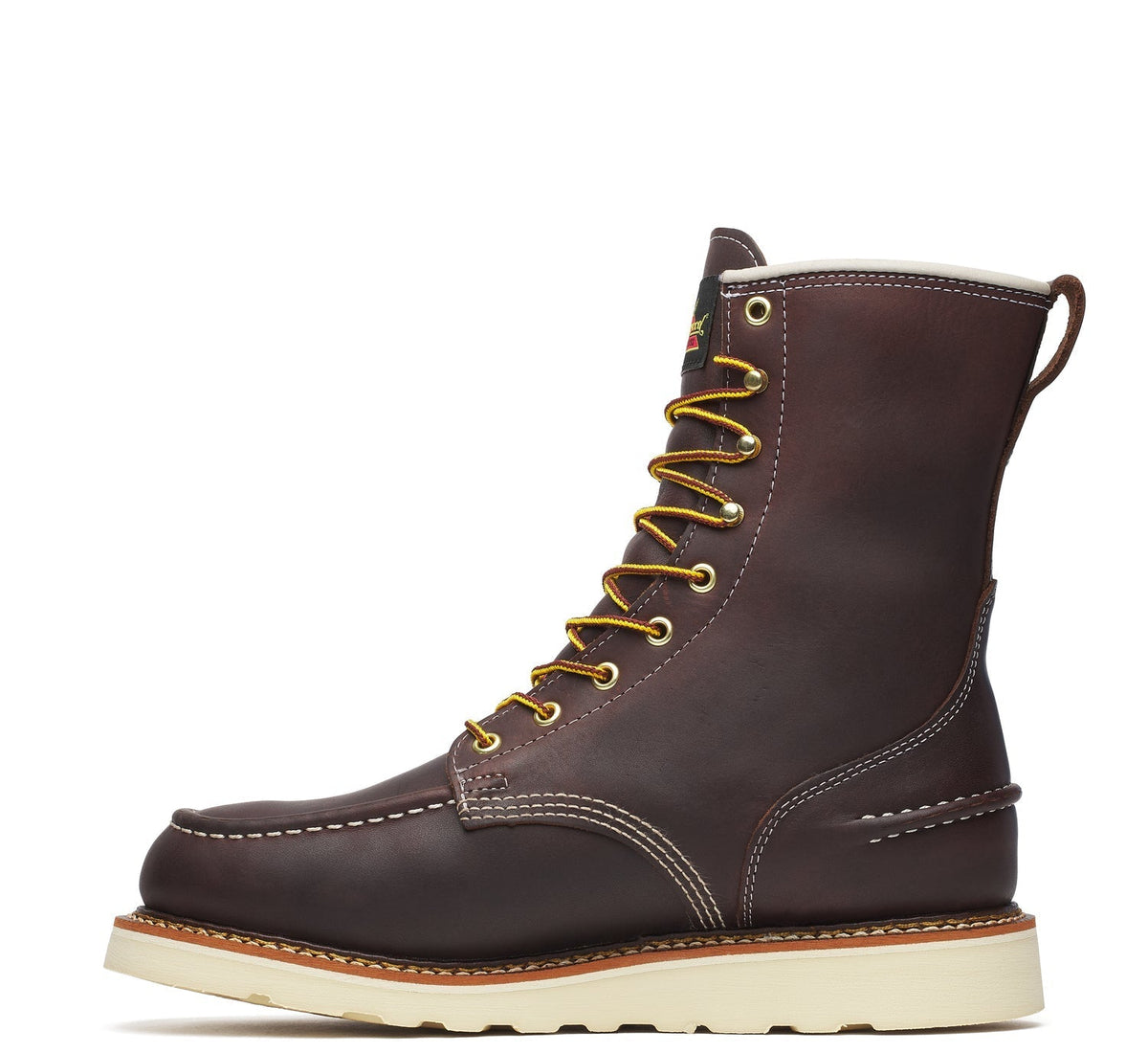 Thorogood Men's 1957 Series MAXWear Wedge Moc-Toe Waterproof 8" Soft Toe Work Boot Work Boots Thorogood