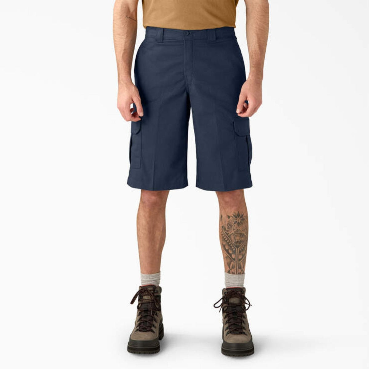 Dickies Men's Relaxed Fit Moisture Wicking 13" Cargo Short Shorts Dickies Dark Navy 30