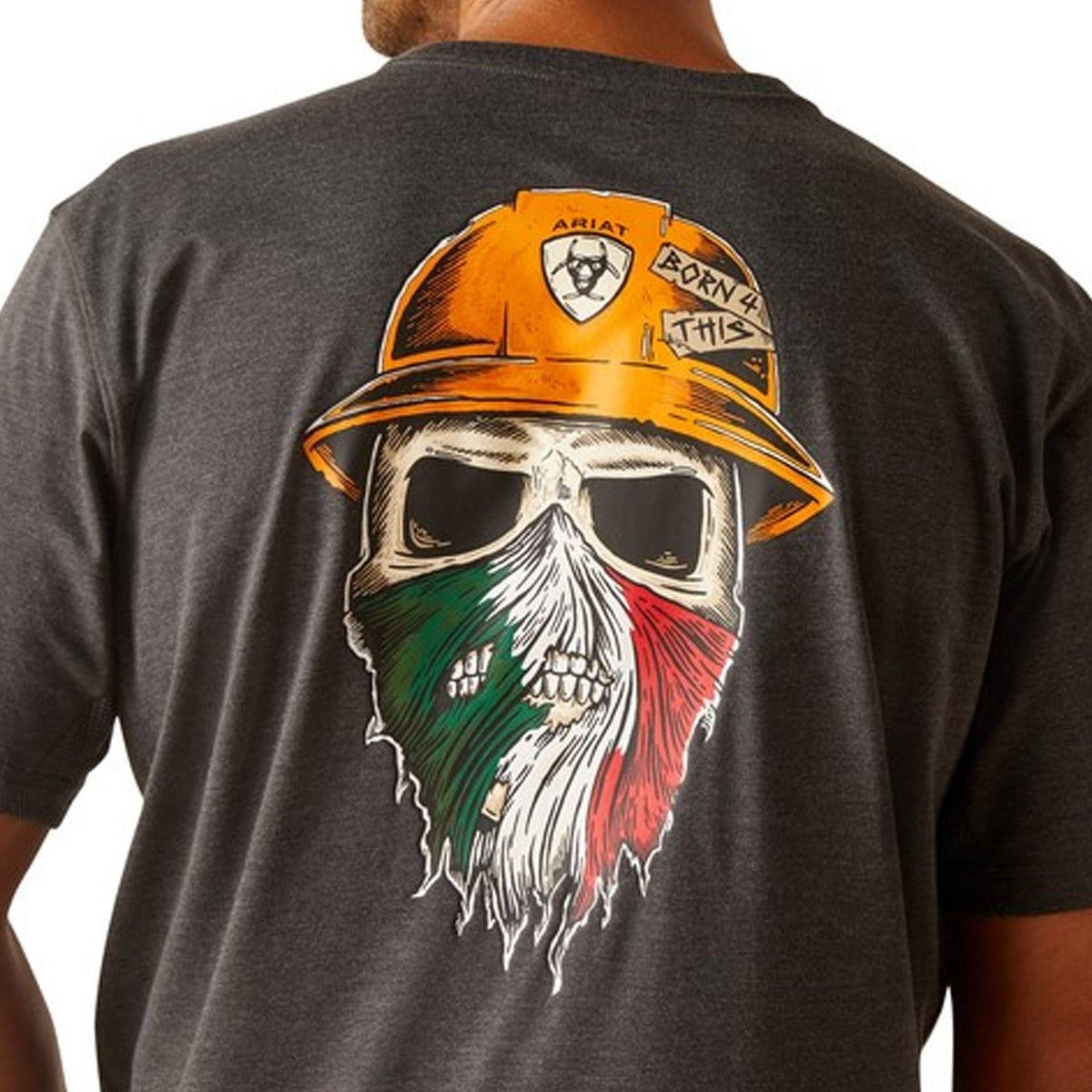 Ariat Men's Rebar Workman Born For This Graphic Short Sleeve T-Shirt T-Shirts Ariat