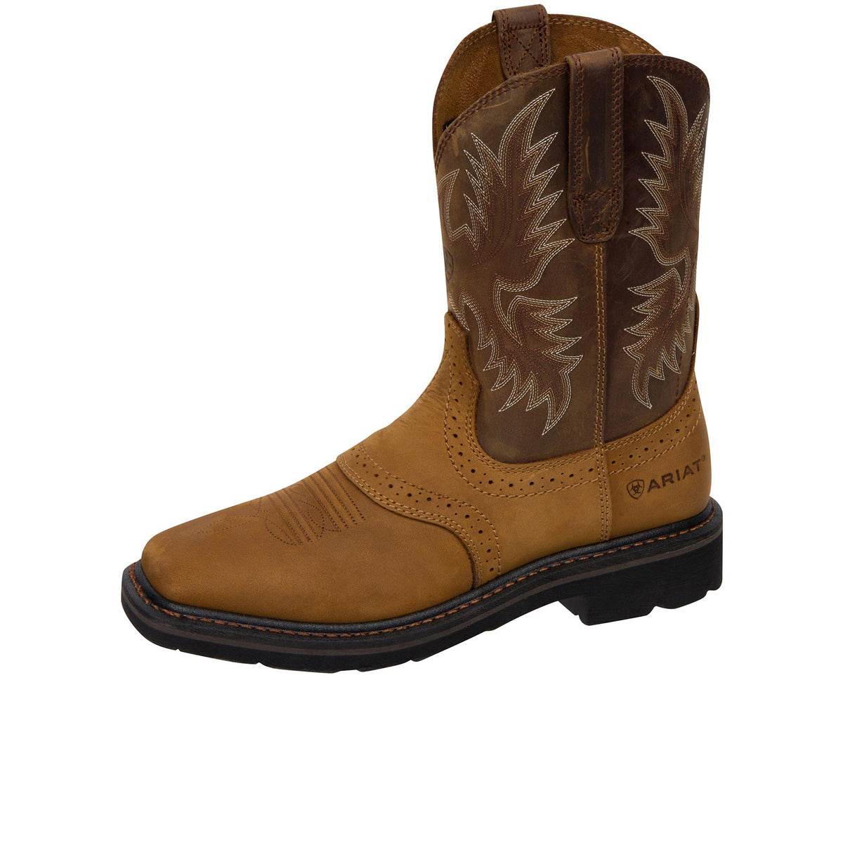 Ariat Men's Sierra Wide Square Toe Work Boot Work Boots Ariat
