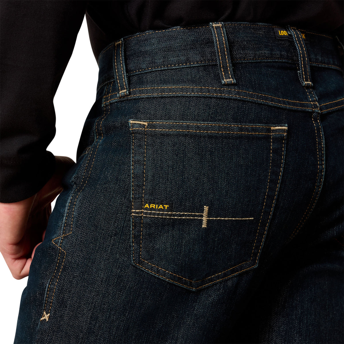 Ariat Men's Rebar M7 Slim DuraStretch Basic Stackable Straight Leg Jean Pants Ariat