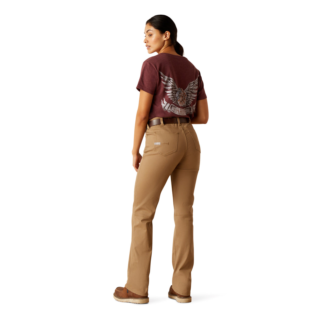 Ariat Women's Rebar Perfect Rise Made Tough Straight Pant Pants Ariat