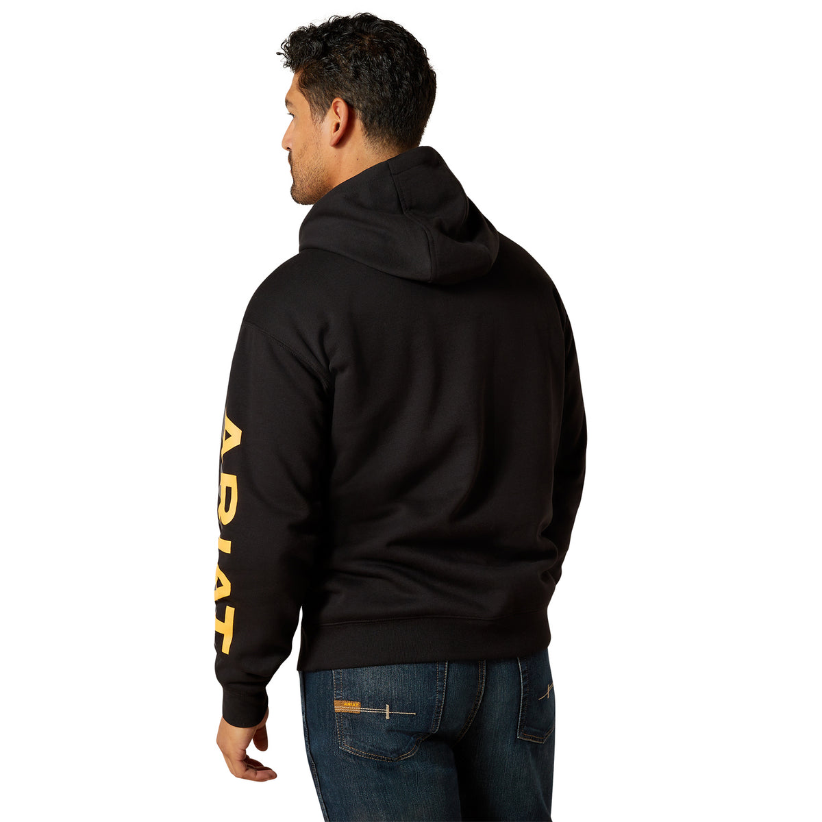 Ariat Men's Rebar Lightweight Logo Hoodie Sweatshirts & Hoodies Ariat