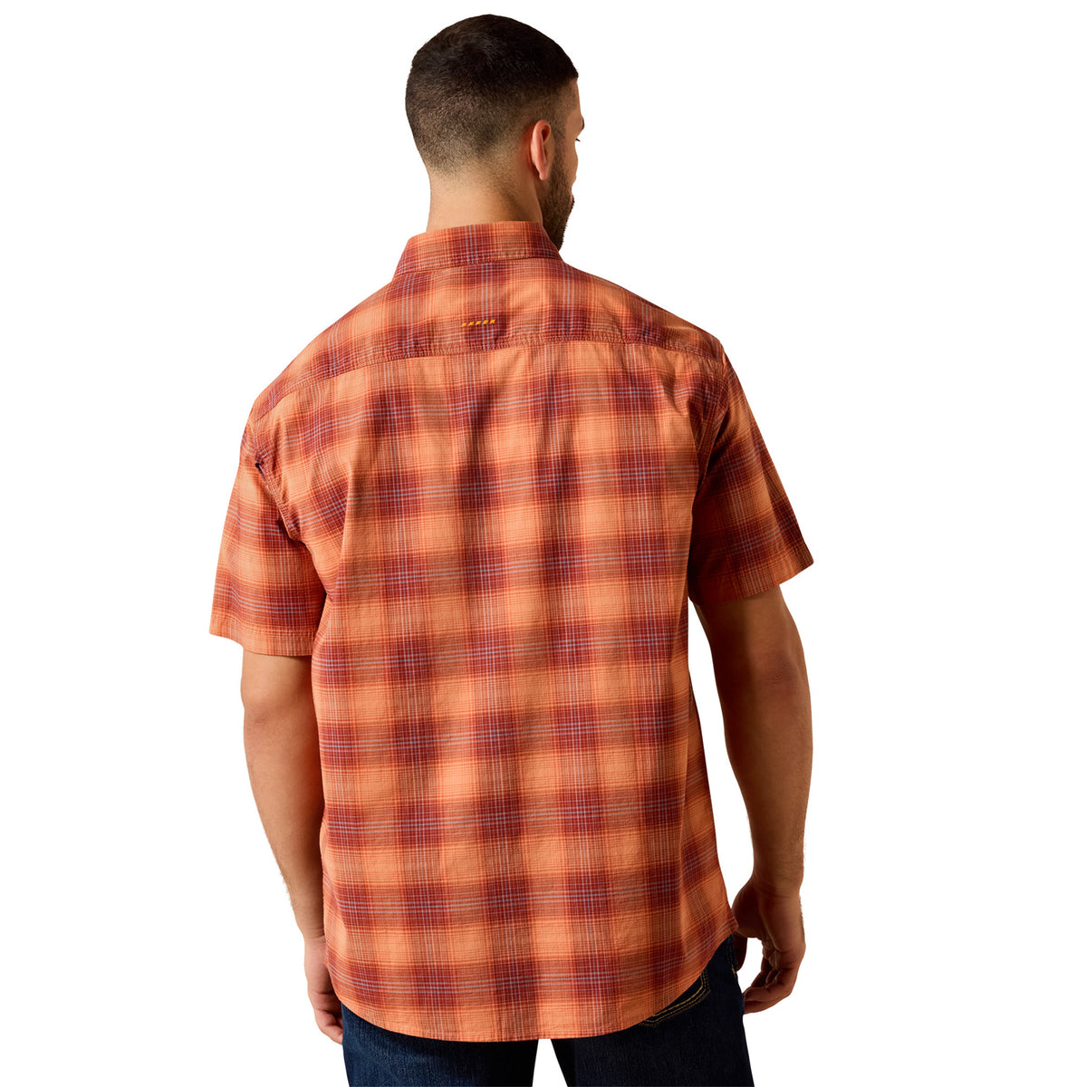 Ariat Men's Rebar DuraStretch Short Sleeve Work Shirt Work Shirts Ariat