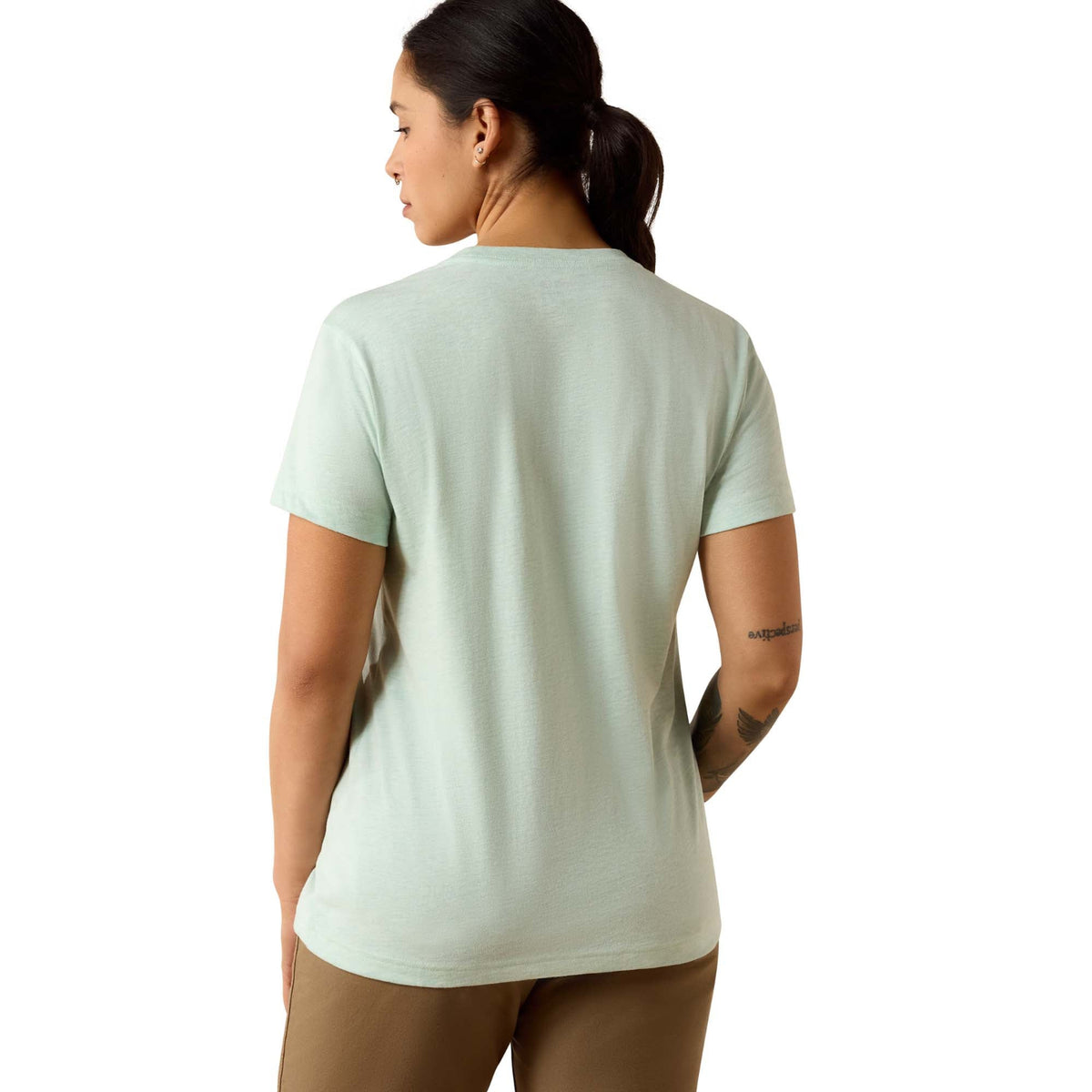 Ariat Women's Rebar Cotton Strong Space Dyed T-Shirt T-Shirts Ariat
