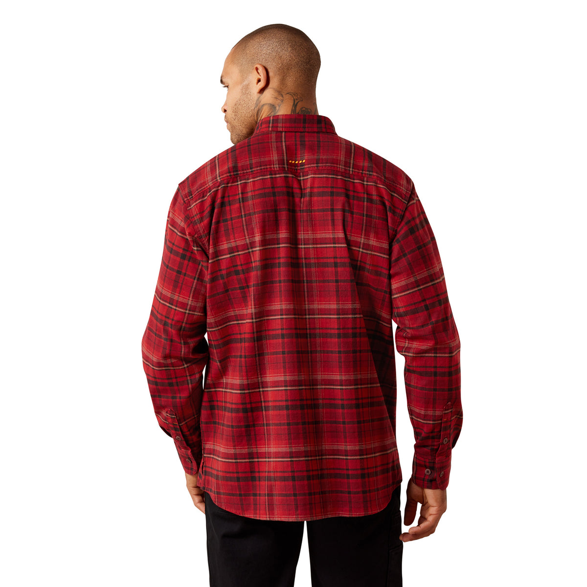 Ariat Men's Rebar Flannel Durastretch Work Long Sleeve Shirt
