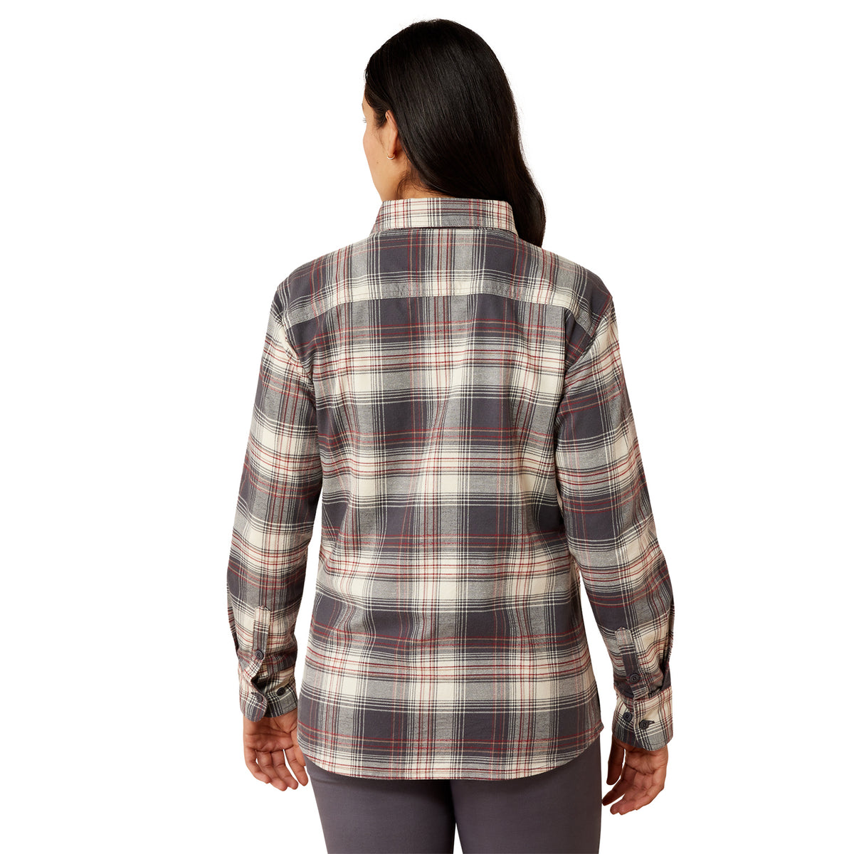 Ariat Women's Rebar Flannel Durastretch Long Sleeve Work Shirt