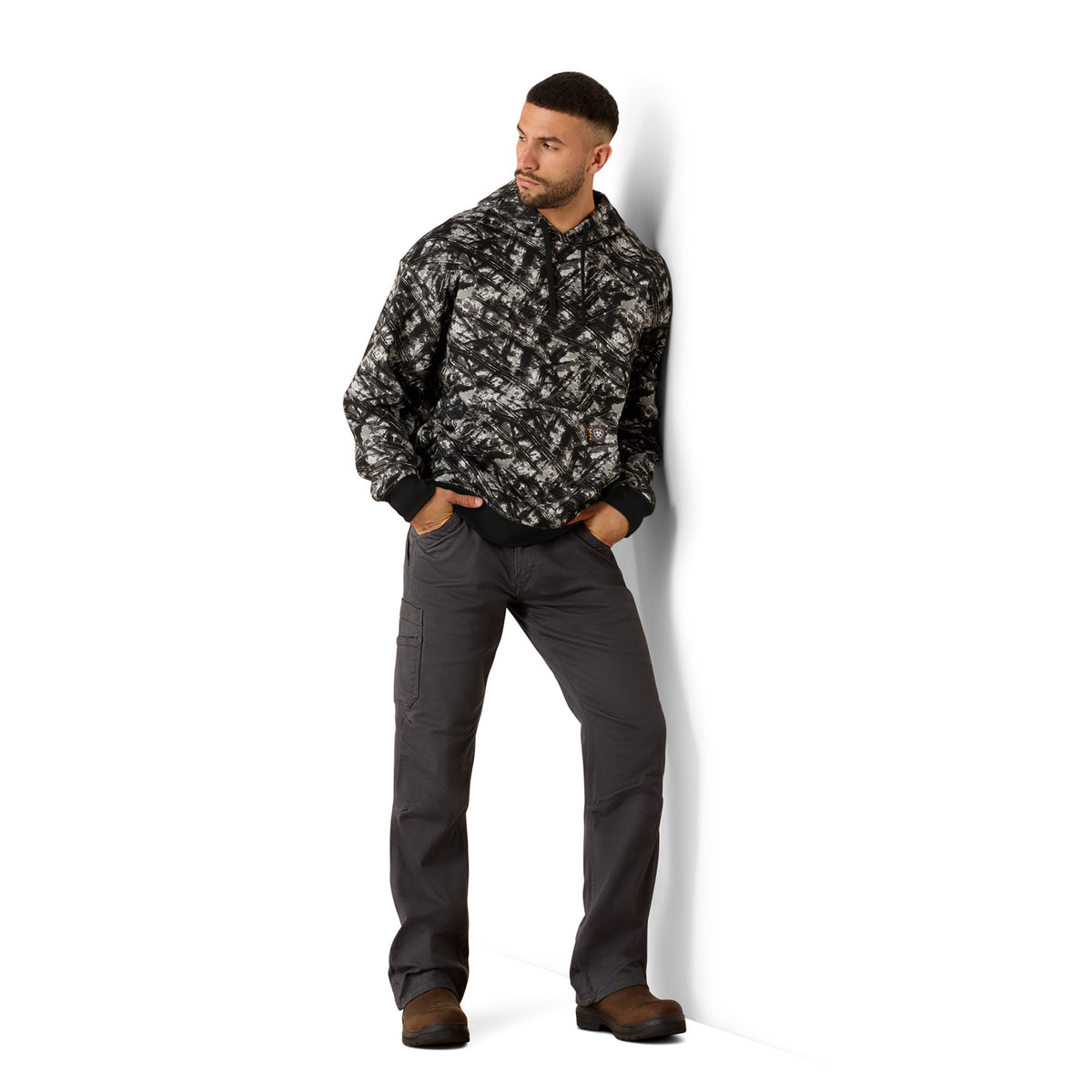 Ariat Men's Rebar Workman Graphic Hoodie Sweatshirts & Hoodies Ariat