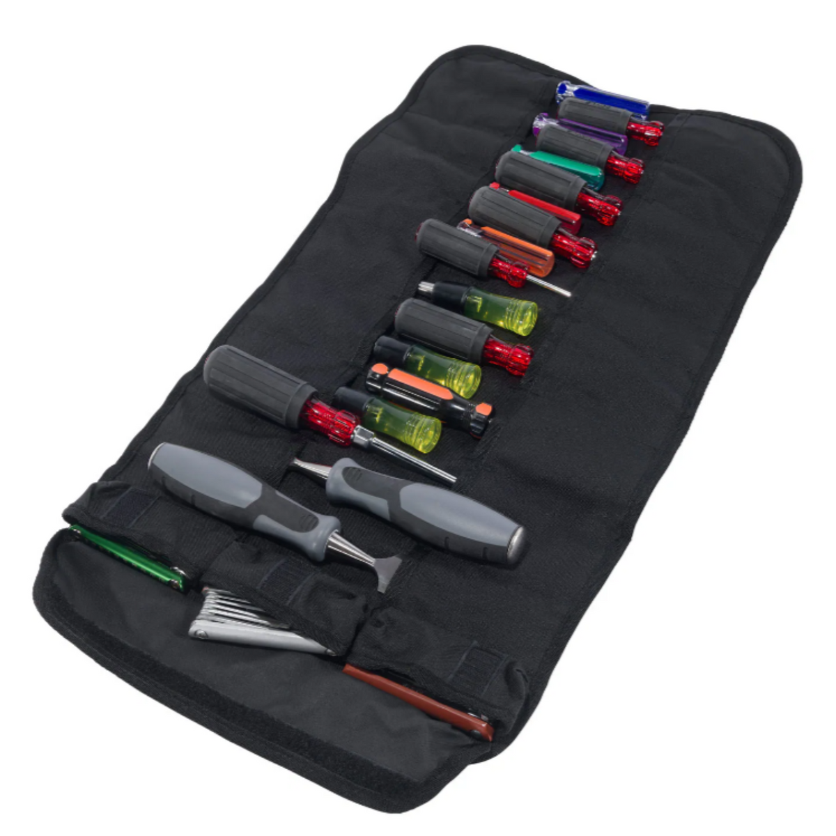 Carhartt 18-Pocket Buckle-Closure Utility Roll Tool Bags Carhartt