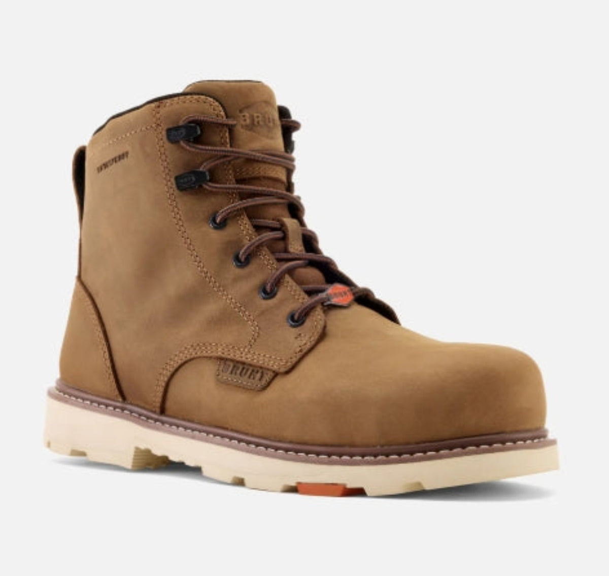 BRUNT Men's Sullivan 6" Waterproof Comp Toe Work Boot Work Boots BRUNT