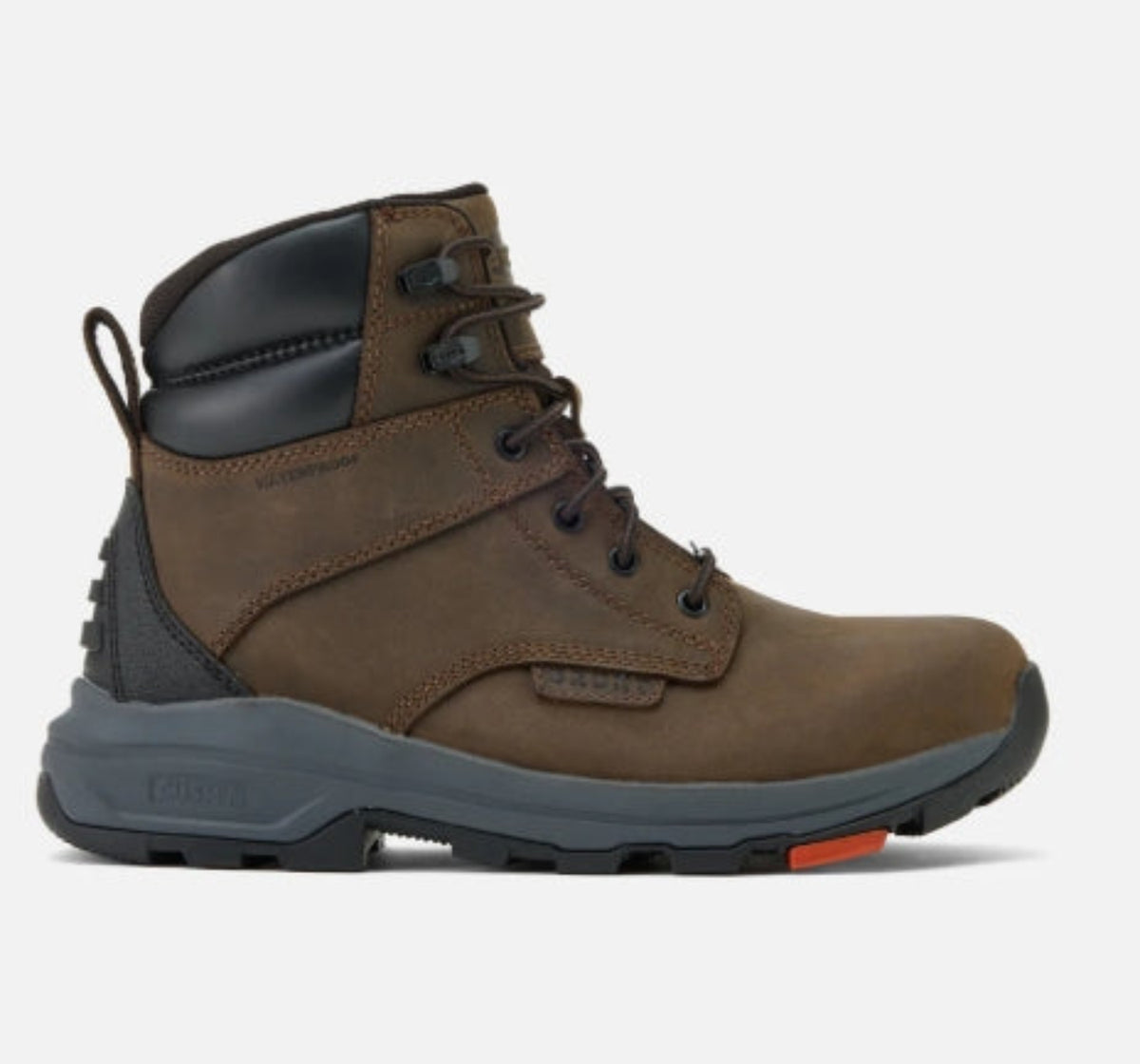 BRUNT Men's Kasparian 6" Waterproof ComToe Work Boot Work Boots BRUNT Dark Brown 10 D/2E